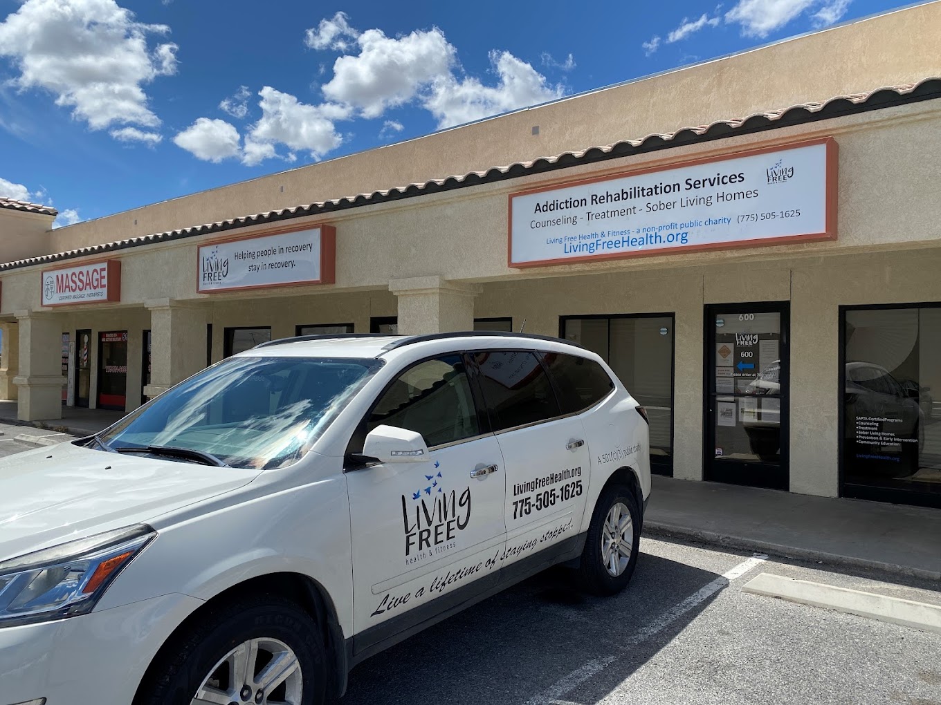 Living Free Health and Fitness A Non Profitoration facility