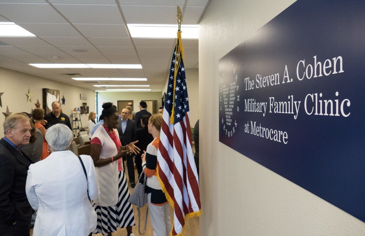 Steven A Cohen Military Family Clinic Metrocare facility