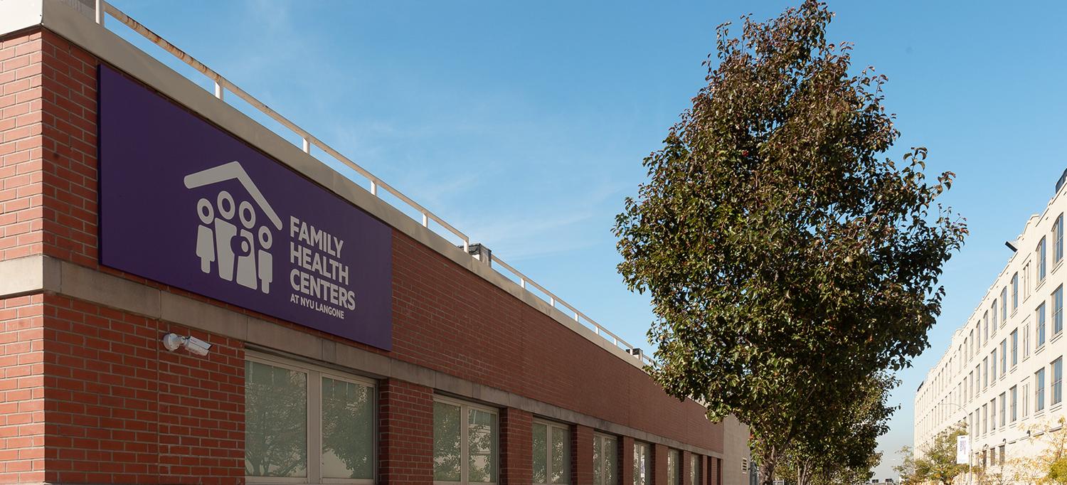 Family Health Center at NYU Langone Sunset Terrace facility
