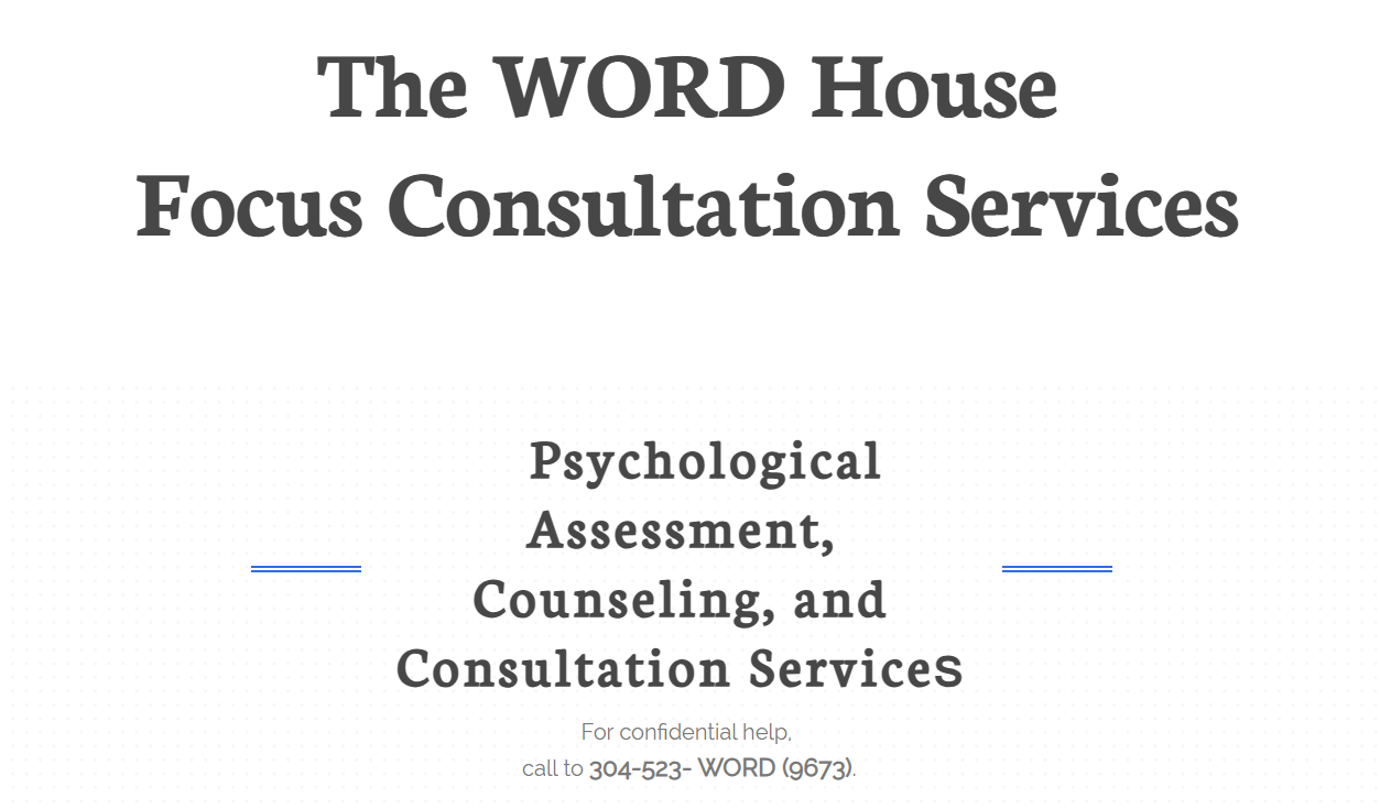 The Word House Focus Consultation Services facility