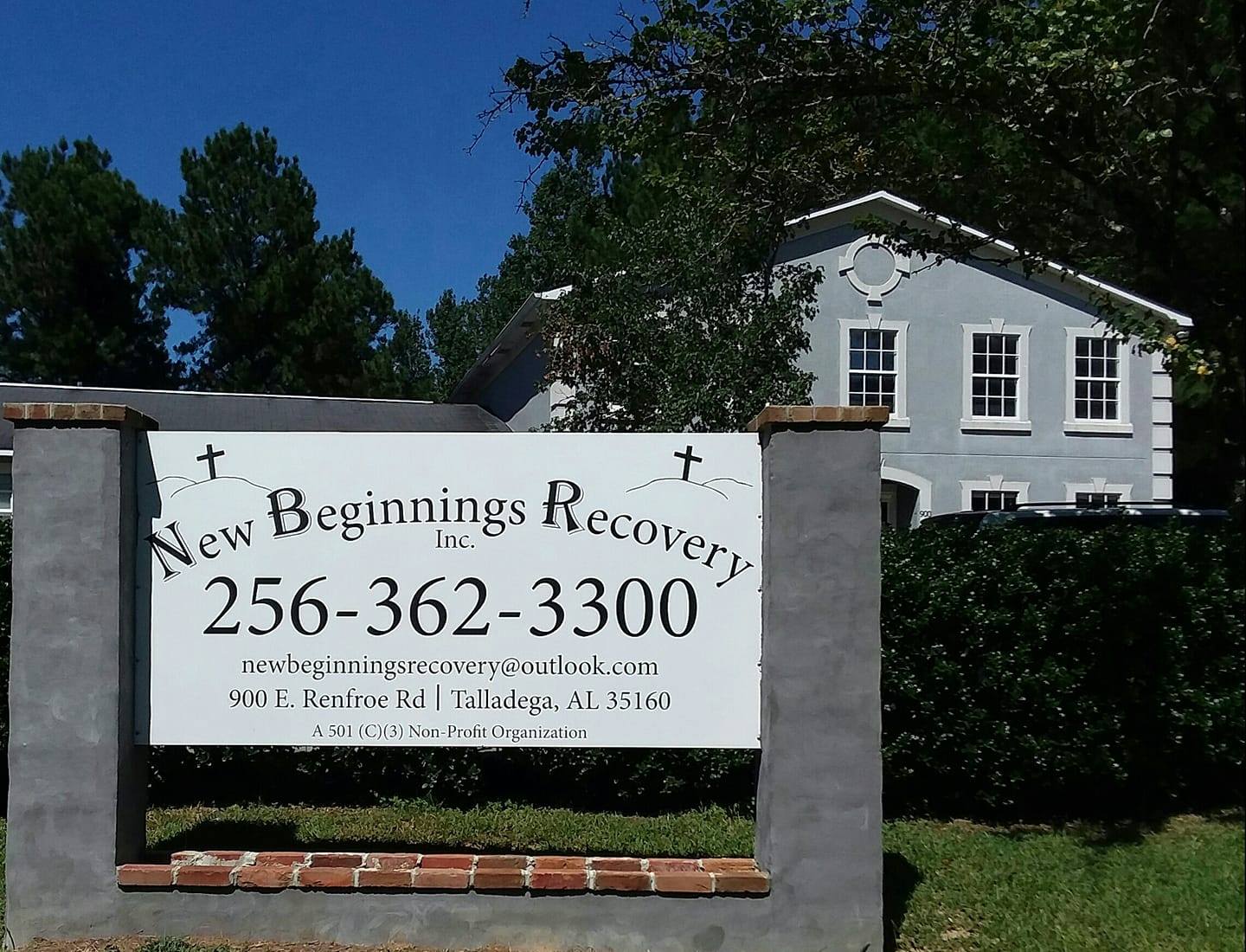 New Beginnings Recovery Talladega facility