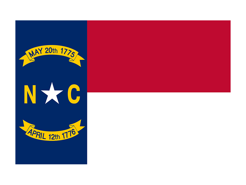 Licensed by North Carolina