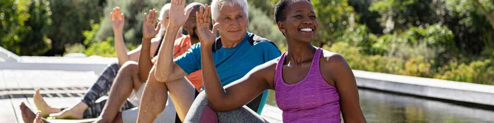 Tri-Care Assisted Yoga