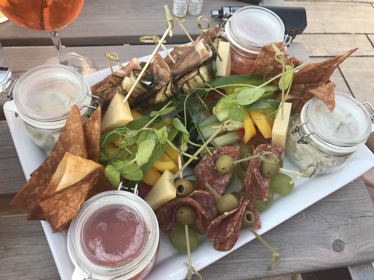 Our lunch was light, tasty and was perfect for sharing!