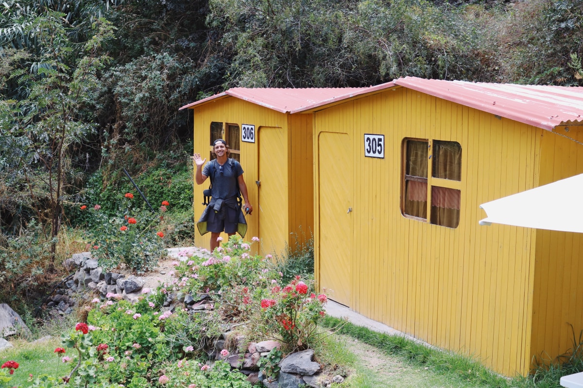 Our cabin at Llahuar