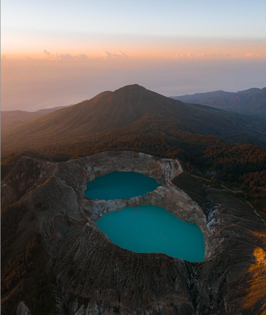 Kelimutu National Park From Above