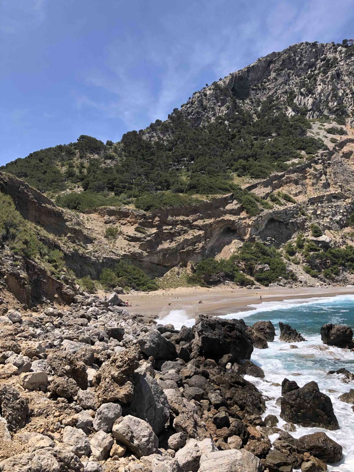 path to coll baix beach