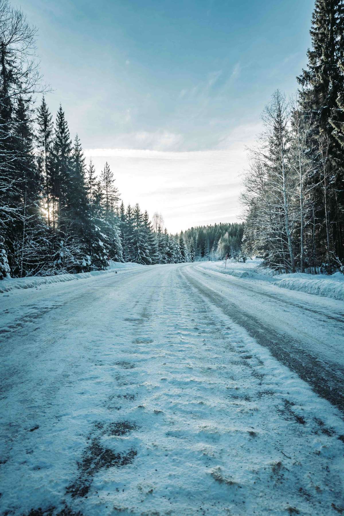 Beautiful Road in Sjusjøen