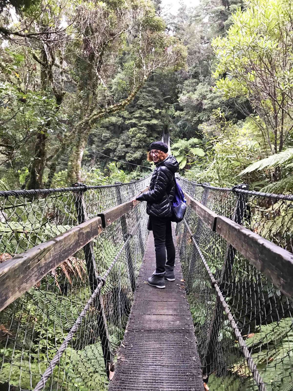 Braving Bridges at Kaitoke Regional Park (Also Known as Rivendell to Lord of the Rings Fans)