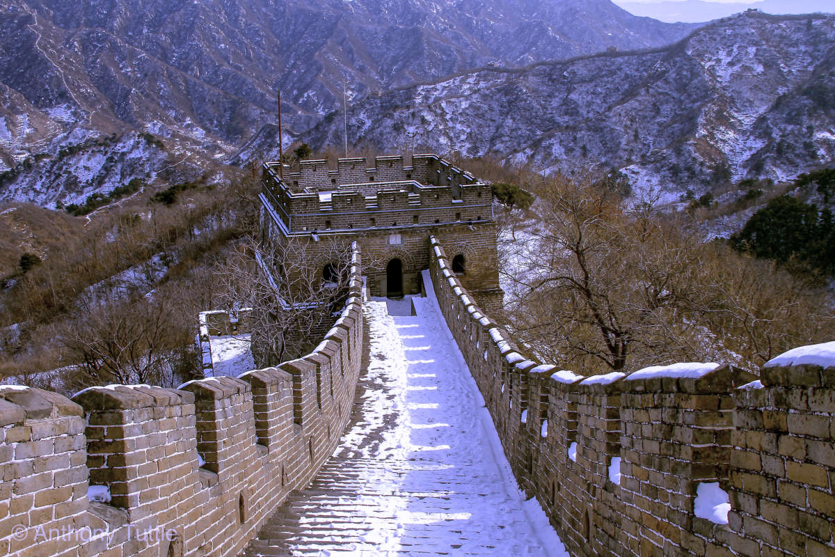 Walkway to the tower