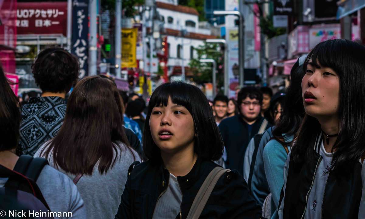 locals at Harajuku
