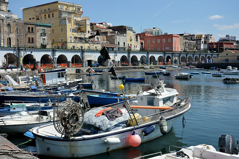 The port of Torre Annunziata