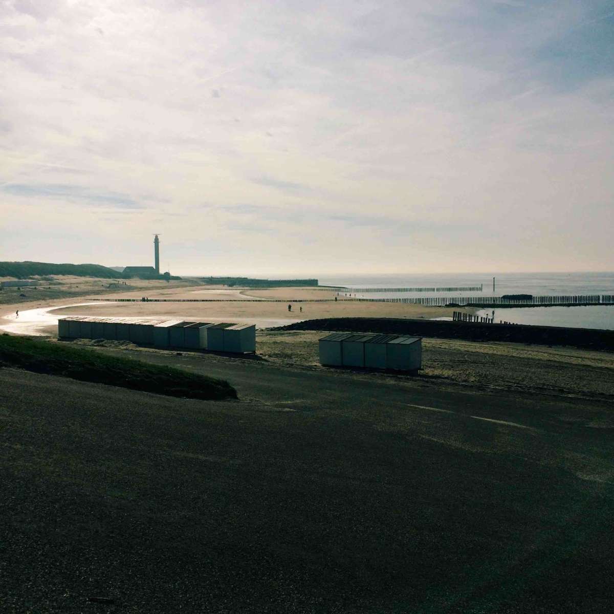 Westkapelle’s beachfront.   