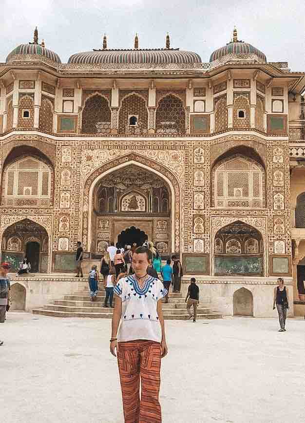 Main entrance of Amber fort 