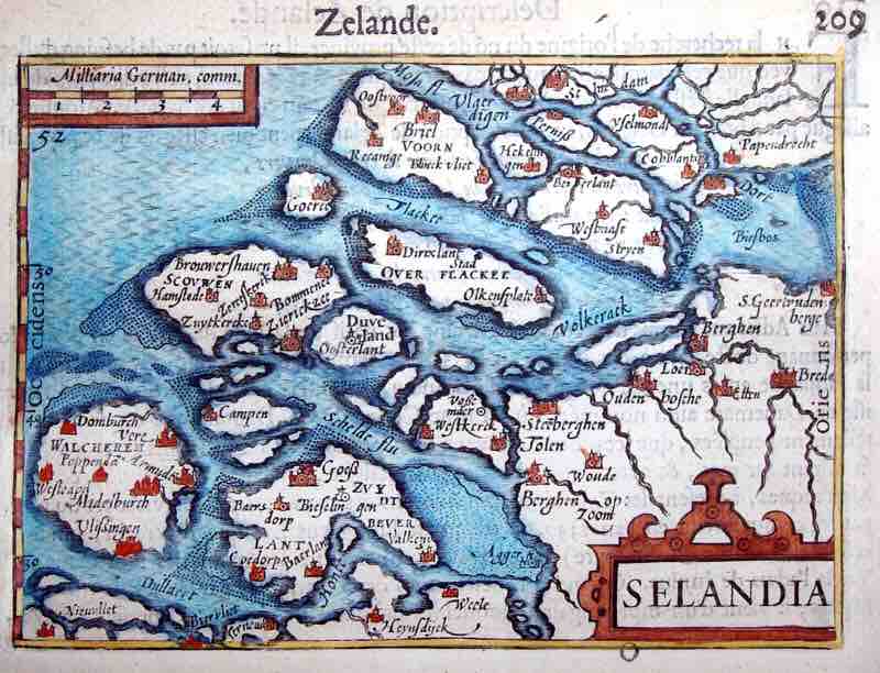 Zeeland was called ‘Selandia’ in 1600.