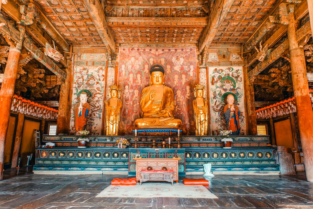 Inside Bulguksa Temple