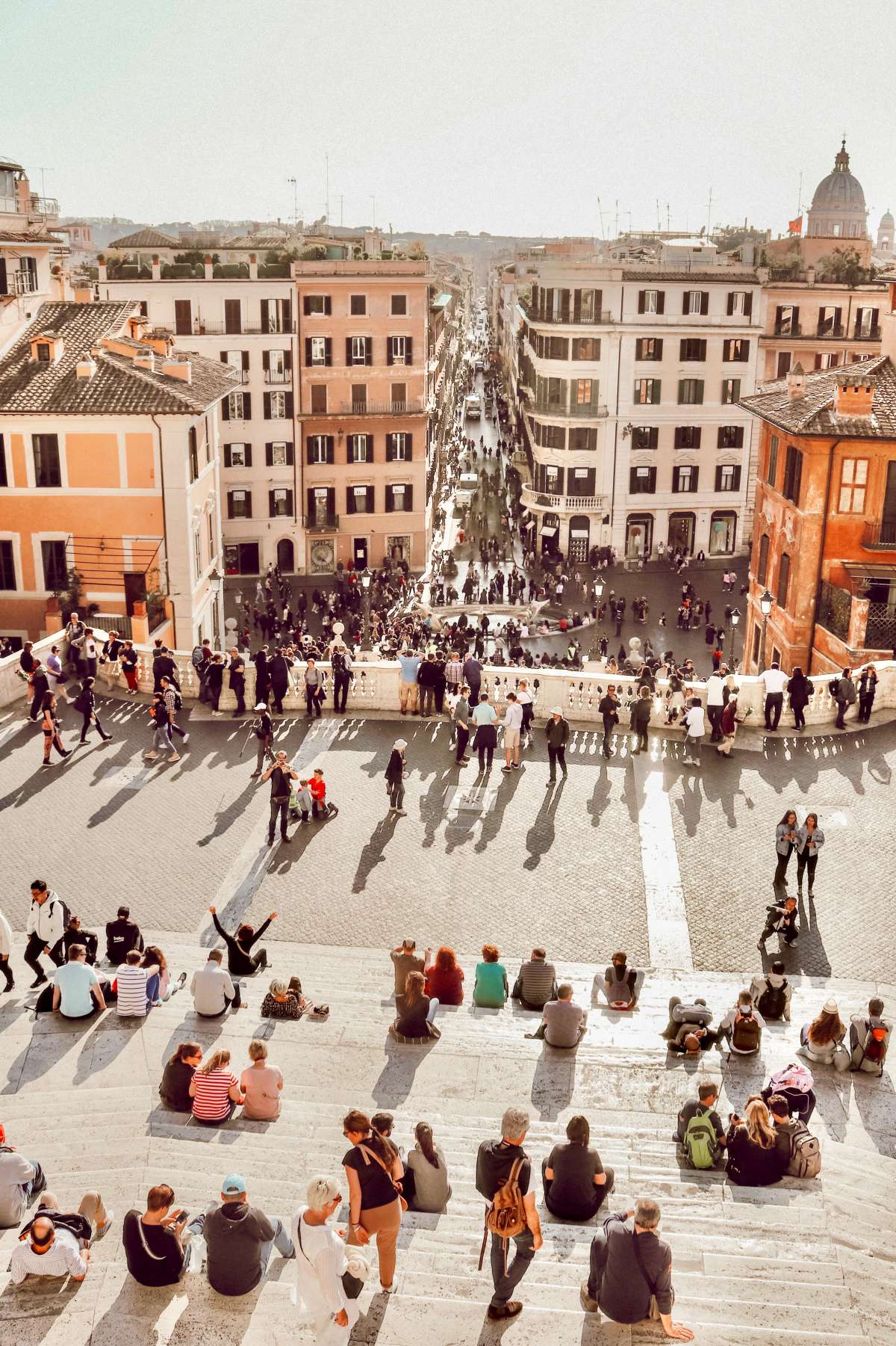 View from the Spanish Steps