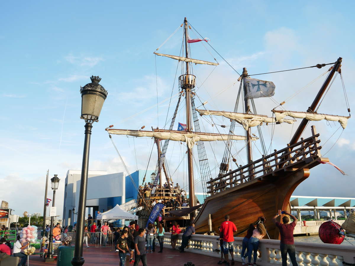 Replica of the Santa Maria (The ship that Columbus used in his first travel)