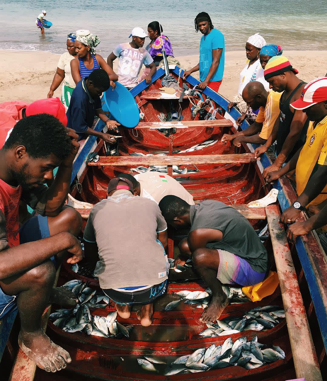 On the islands of Cape Verde, you will eat a *lot* of fish