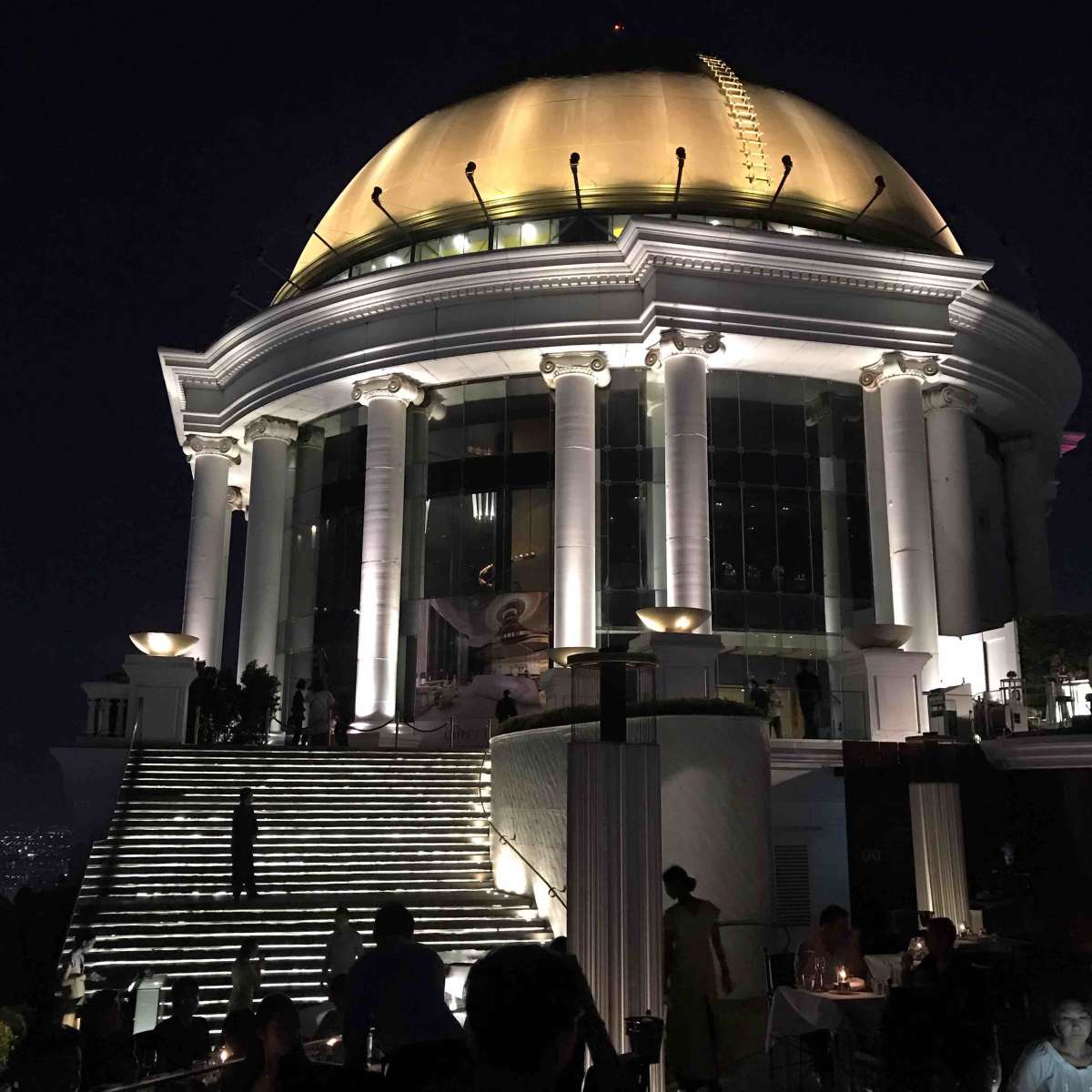 Nightlife at Bangkok’s most premiere rooftop