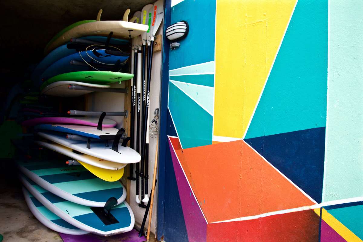 The rental boards available at Moku are kept in good condition and aren\x27t the standard foam board fare offered by other shops that cater to beginners