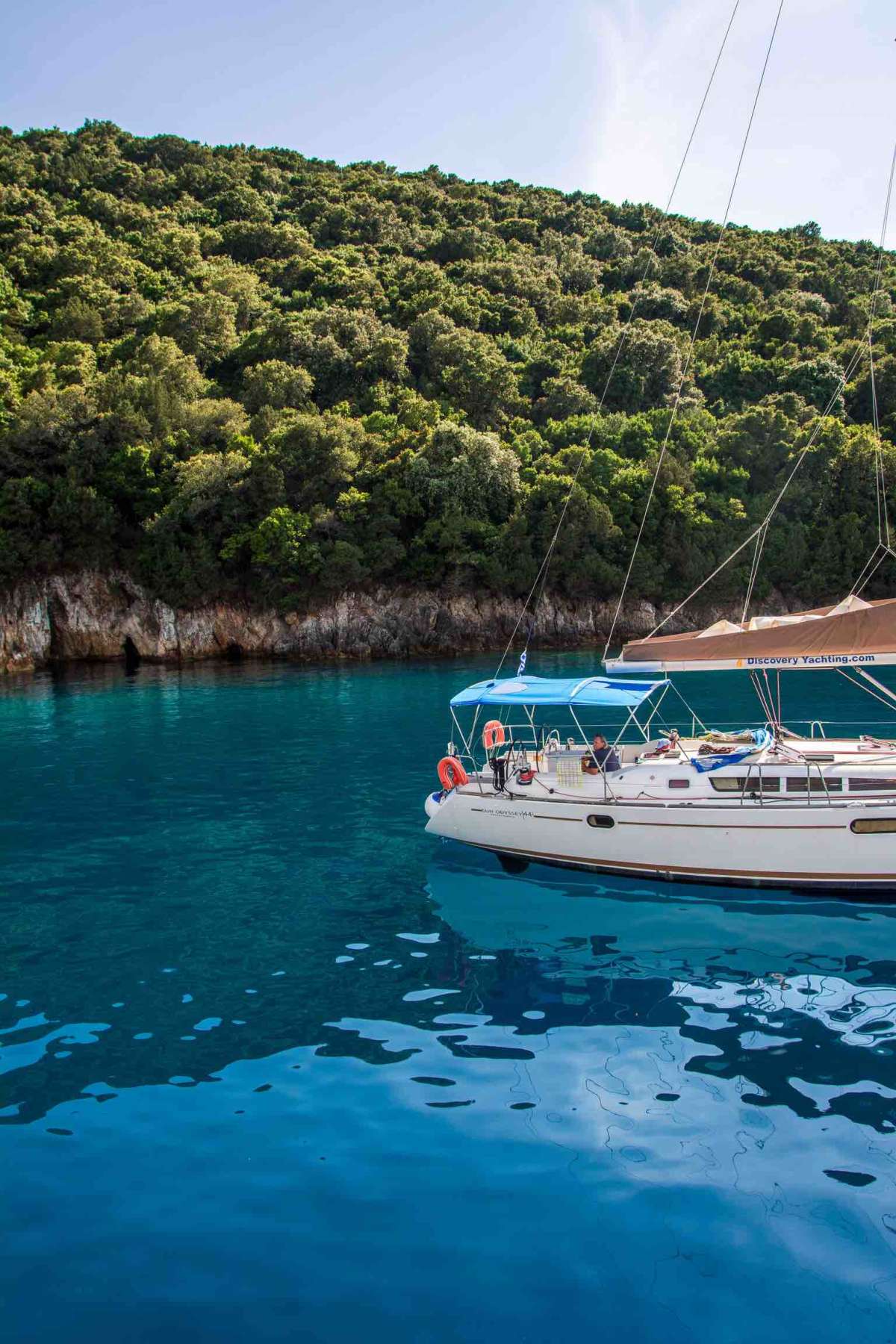 The crystal clear, inviting waters of Syvota