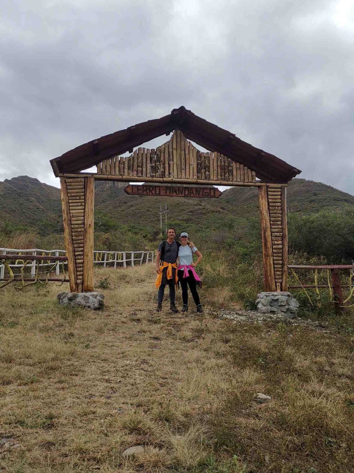 The entranceway to Cerro Mandango