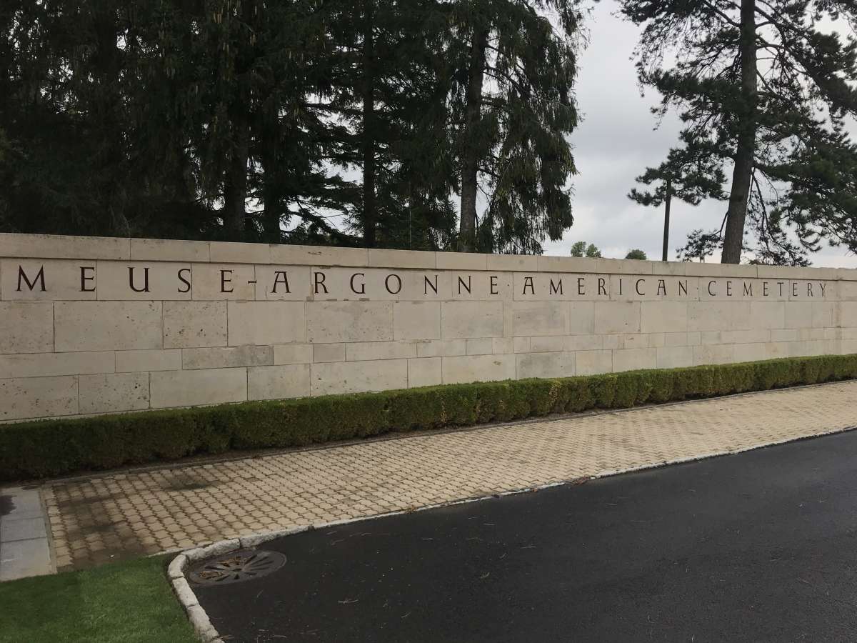 The entrance to the Meuse-Argonne 