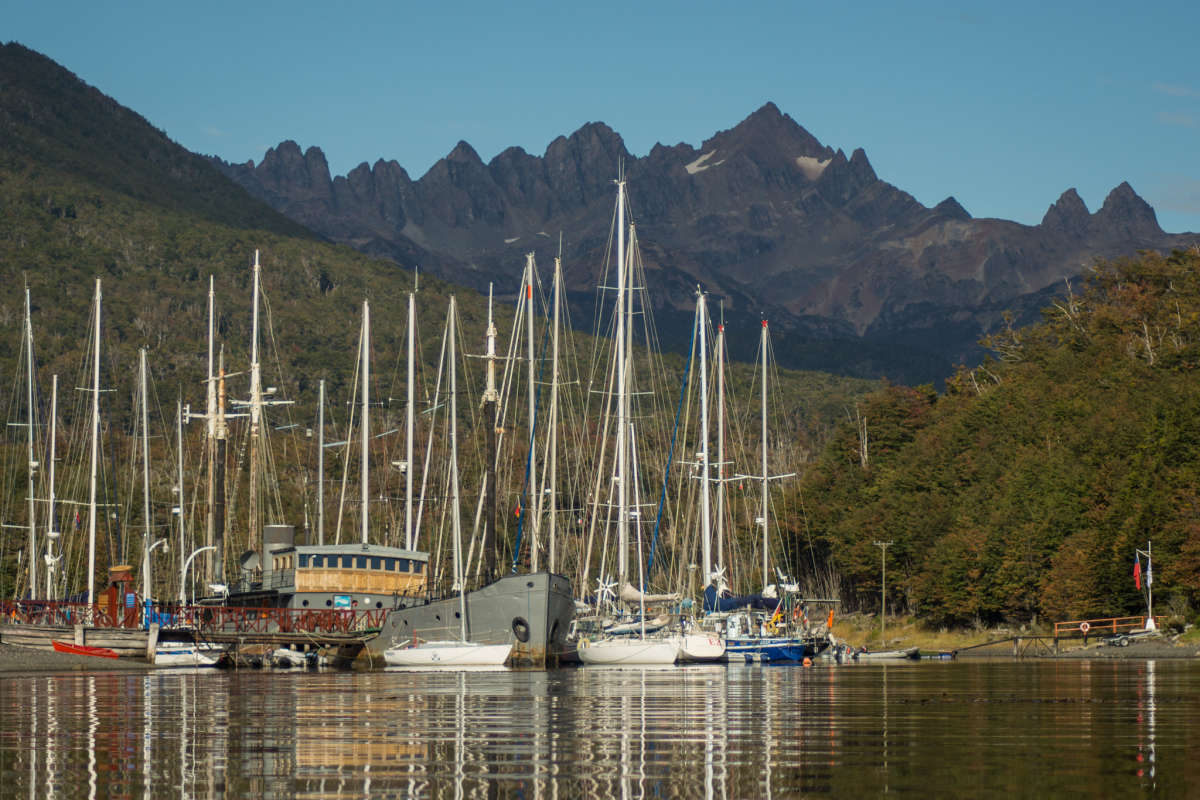 Puerto Williams is a peaceful locality that attracts lots of sailors from around the world
