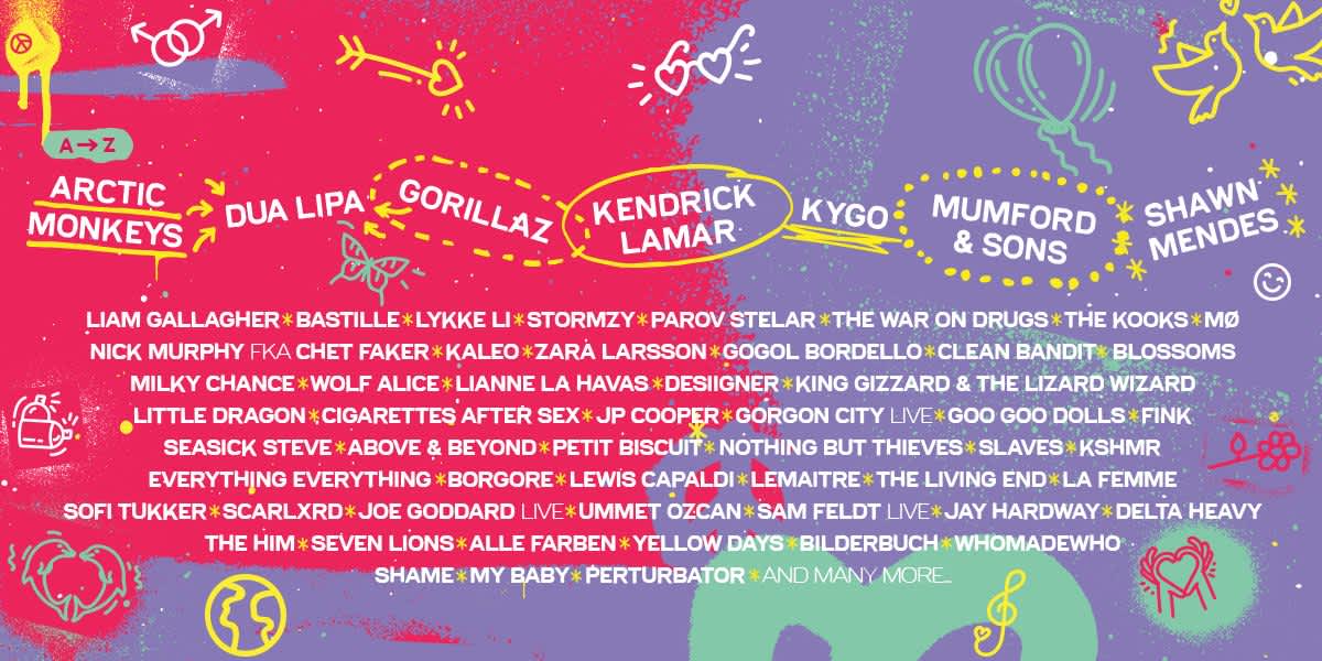 2018 line-up