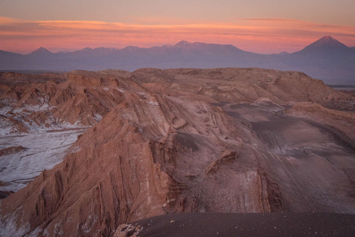 Sunsets in the Moon Valley are simply epic