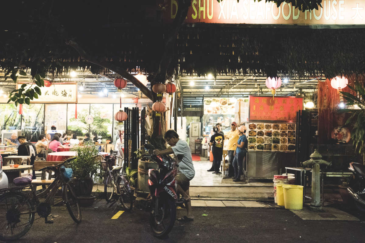 Food Court in Chinatown