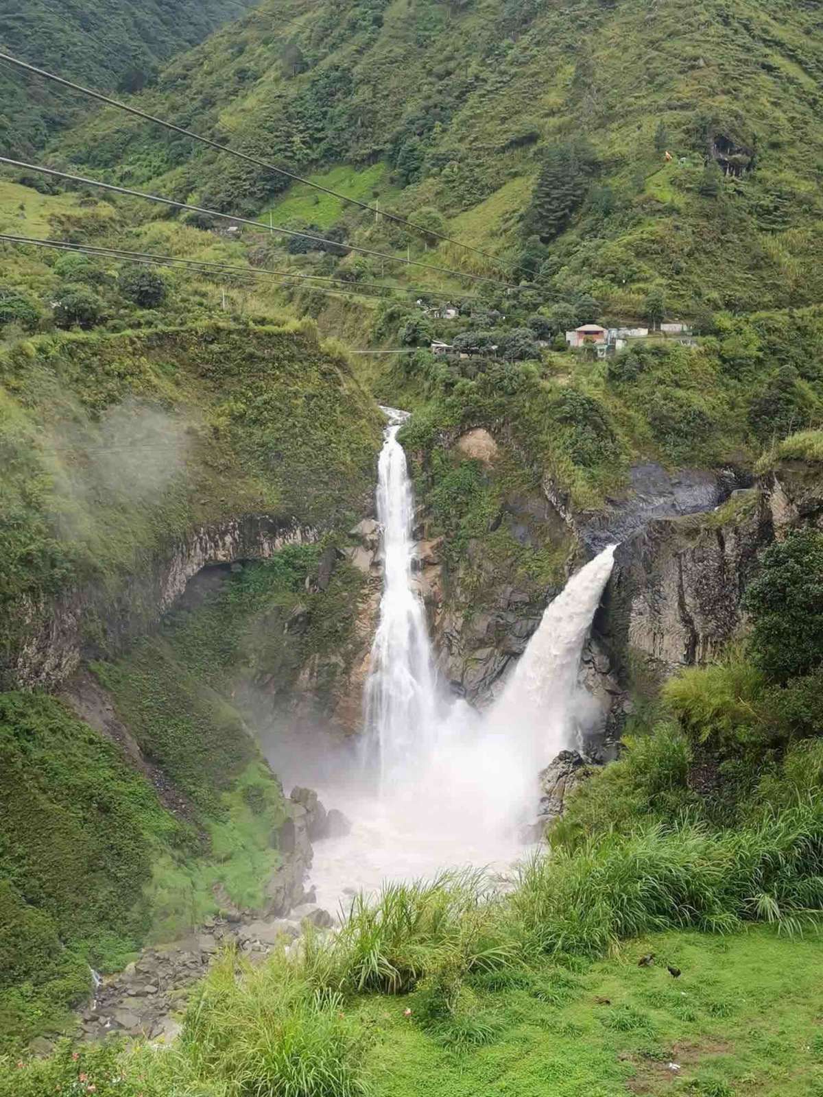 One of the more impressive falls en route