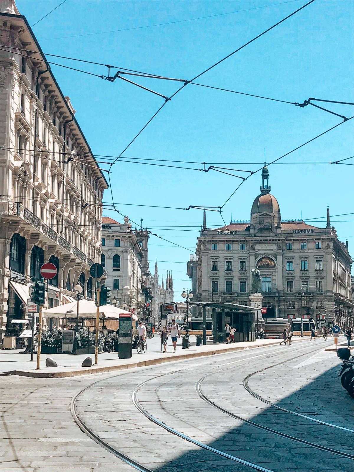 Gorgeous streets of Milan