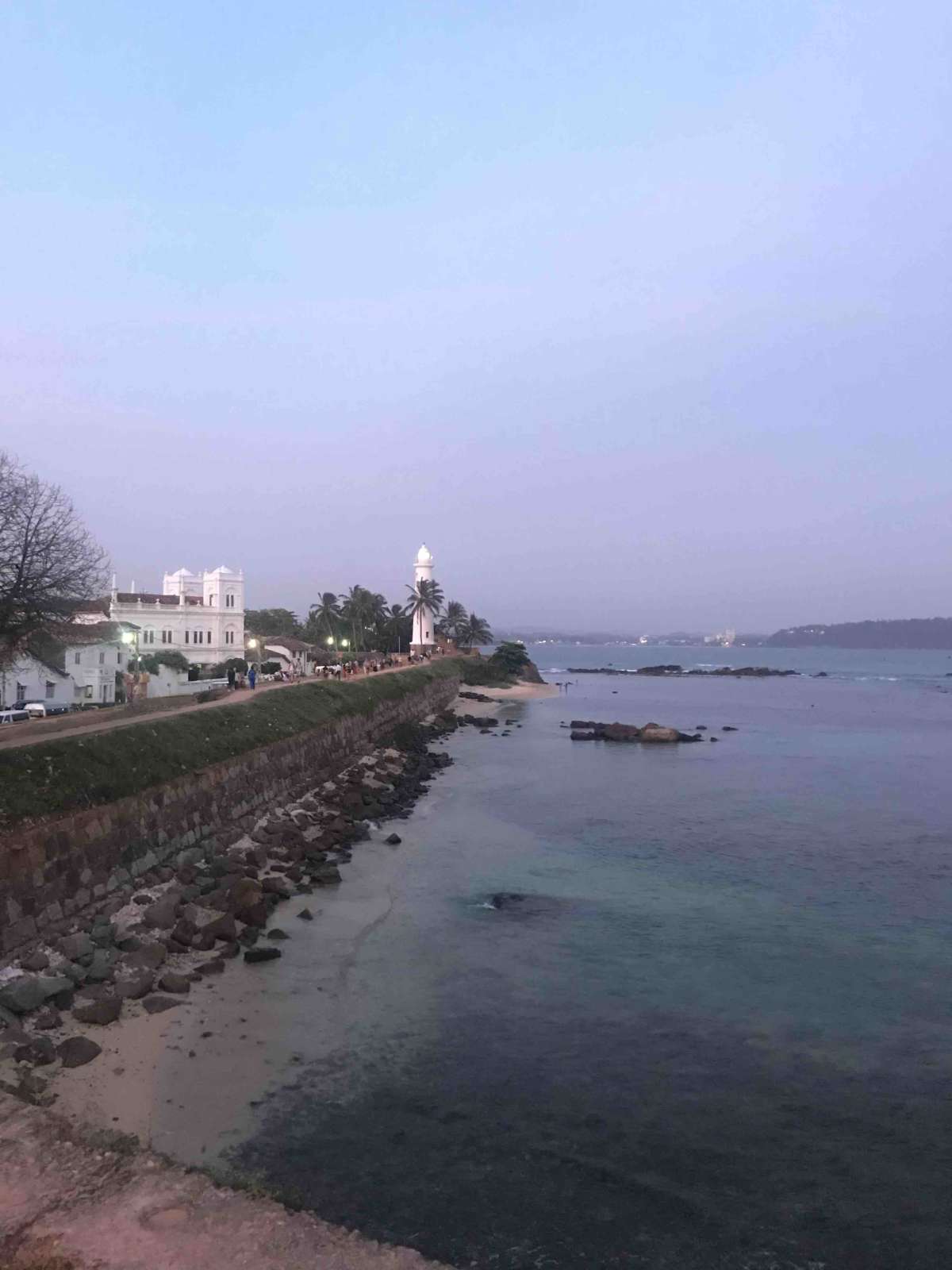 The Galle Lighthouse. This whole village is a fort with a 360 degree view of the ocean 