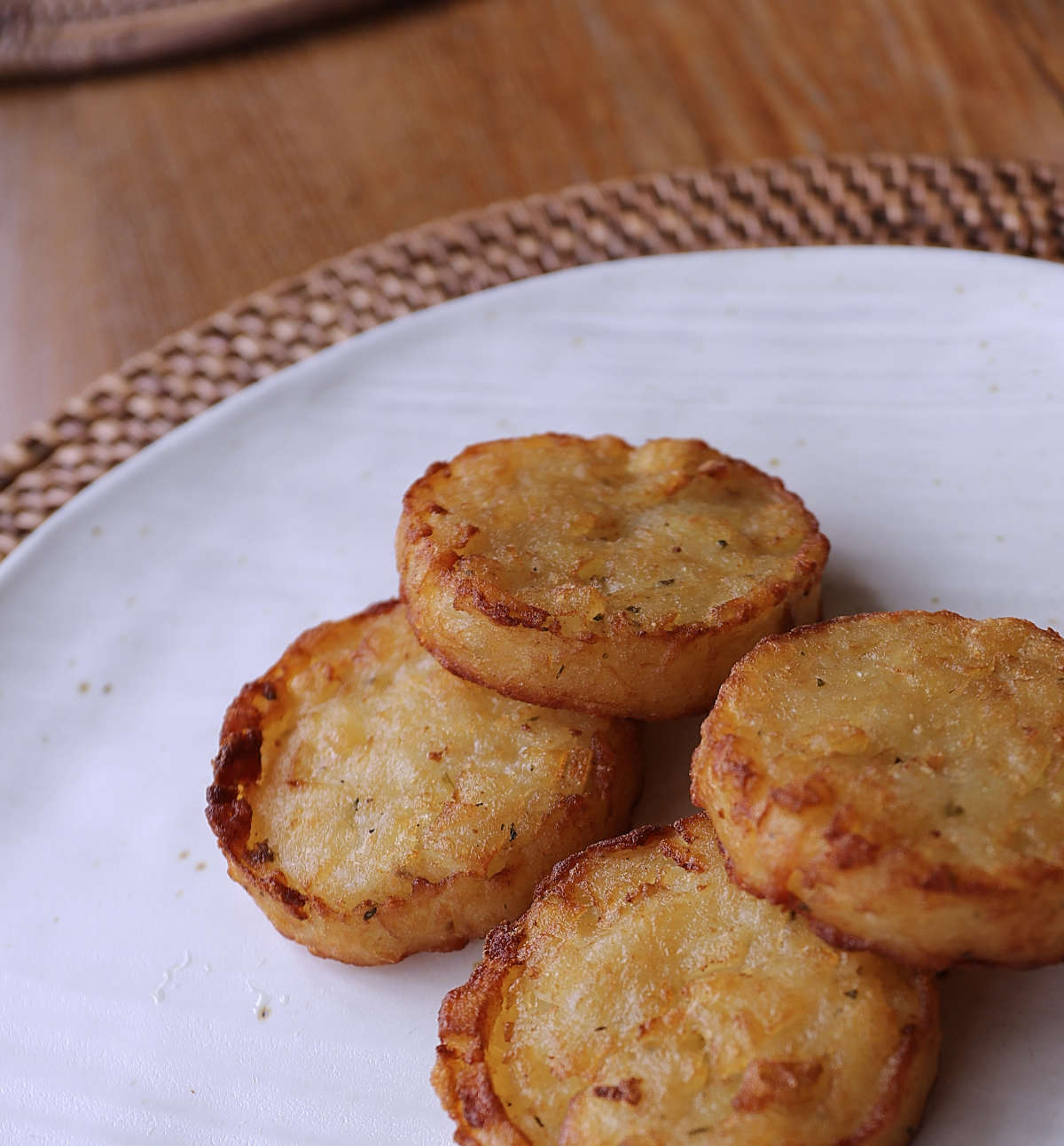 Hashbrowns were tasty but more between a hashbrown and a latke