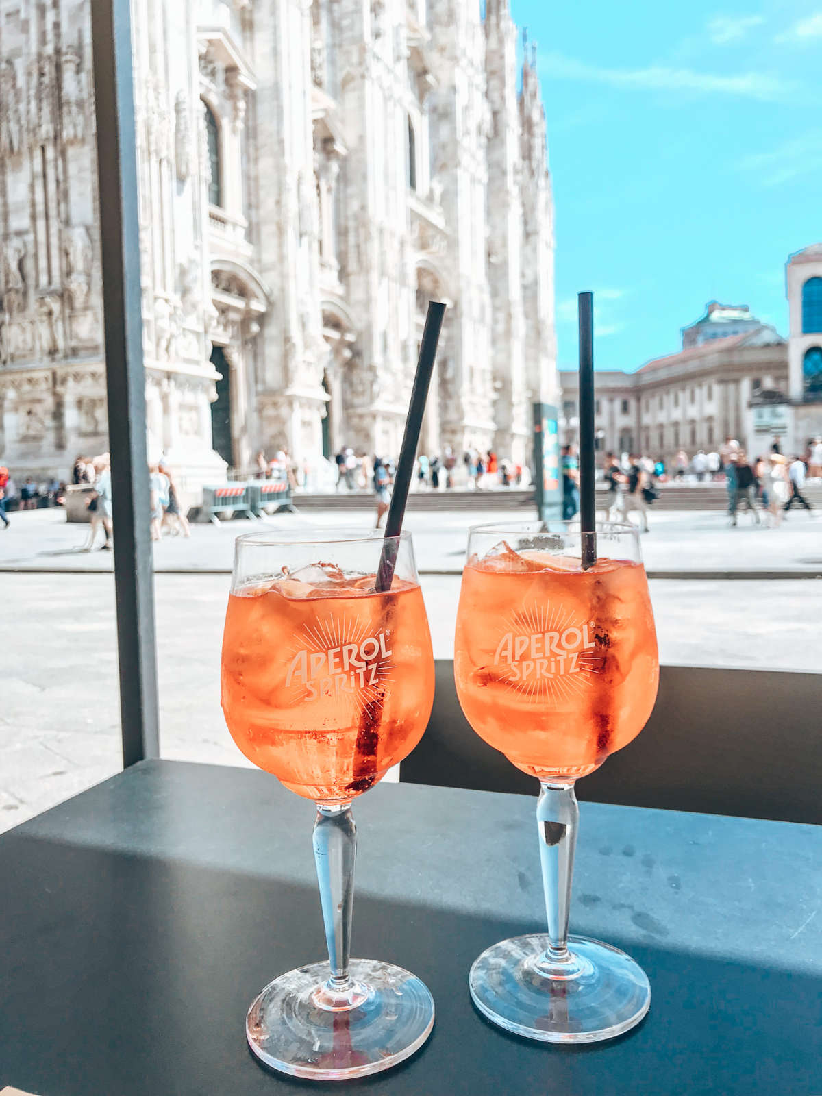 Aperol Spritz with a view 