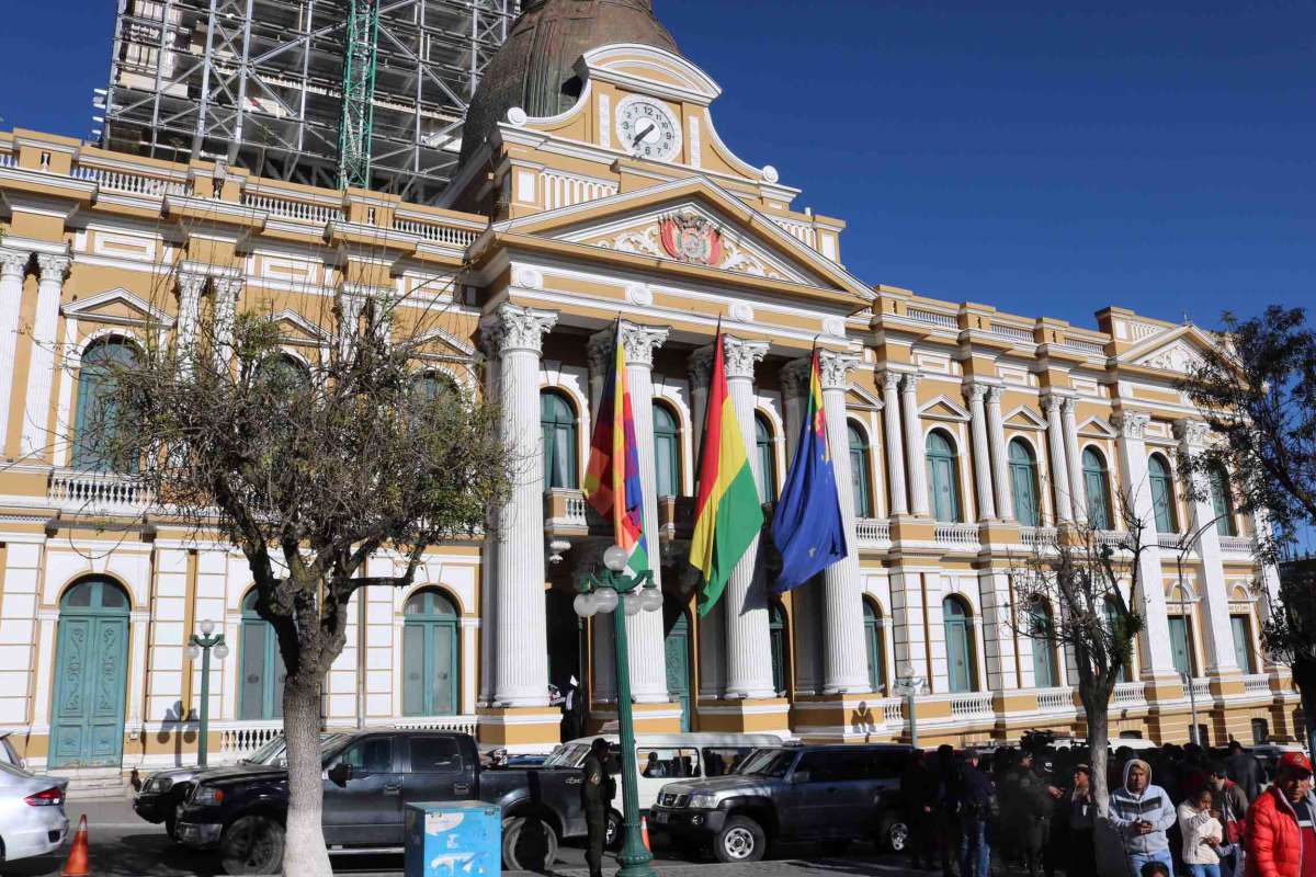 Bolivia’s parliamentary building