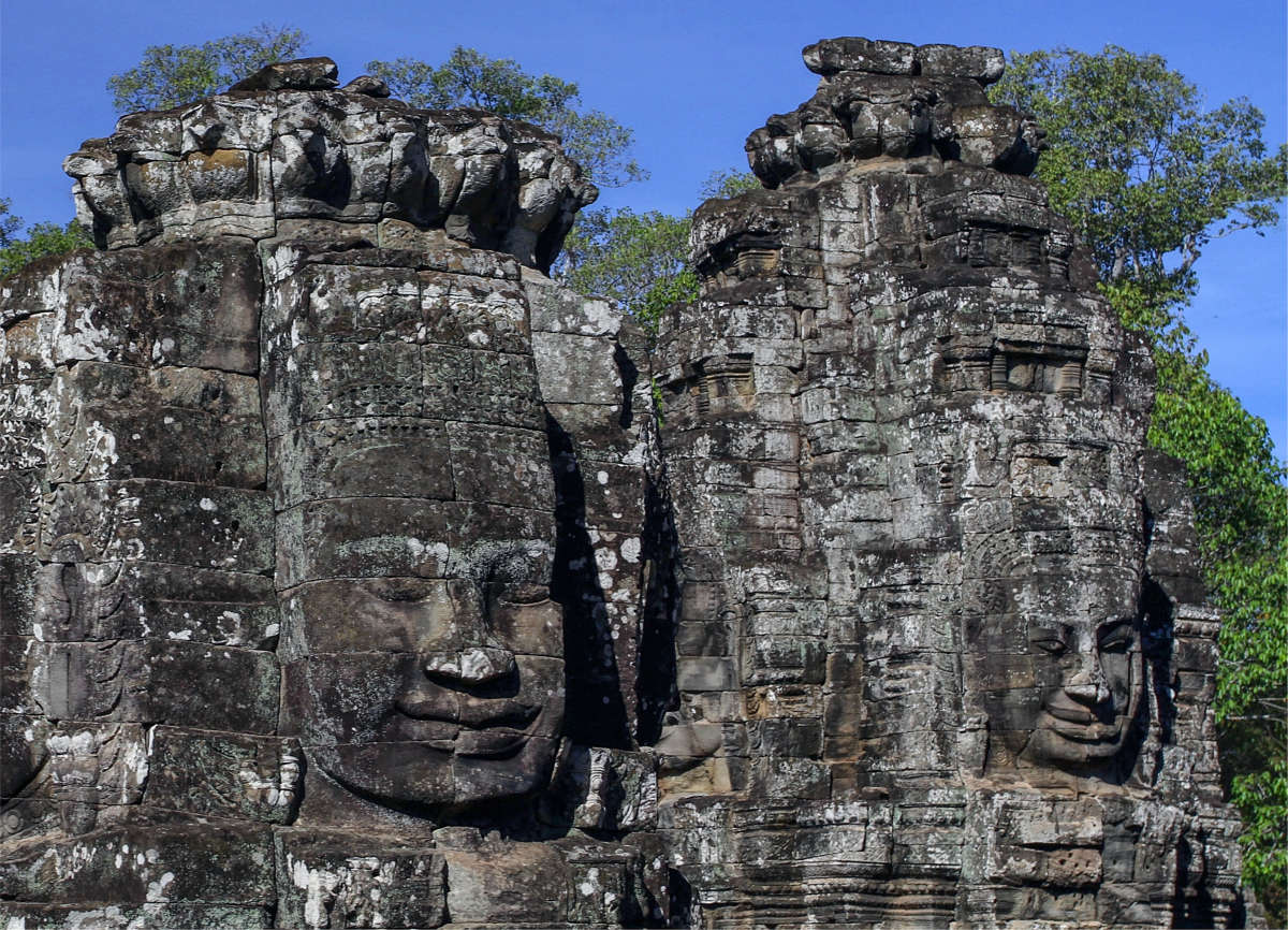 Bayon towers