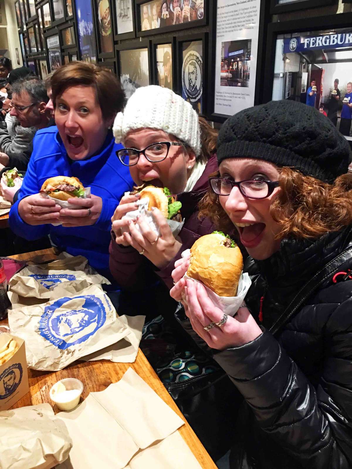 Only Fresh Ingredients in These Burgers--And Look at the Size of Them!