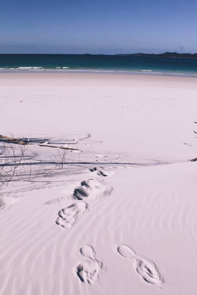 Whitest beach ever