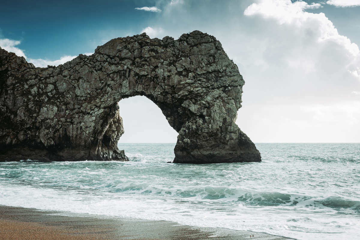 The Durdle Door itself