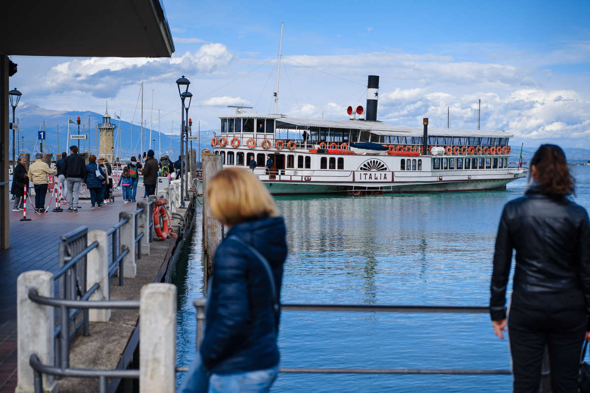 Lake of Garda is well served by ferry lines, especially in summer