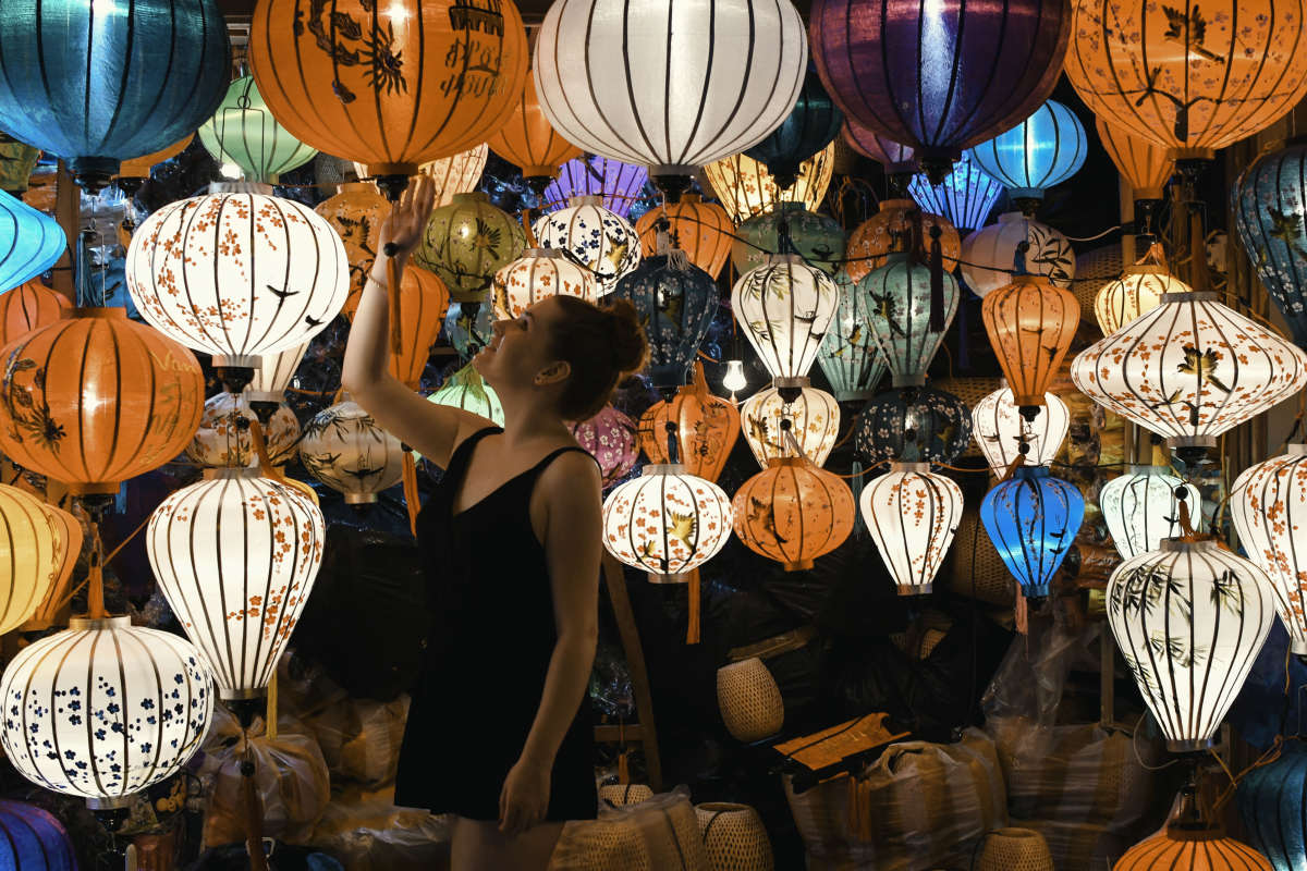 The iconic Hoi An Night Market