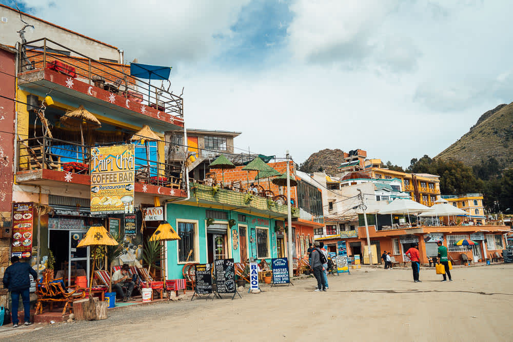 colorful streets of Copocabana