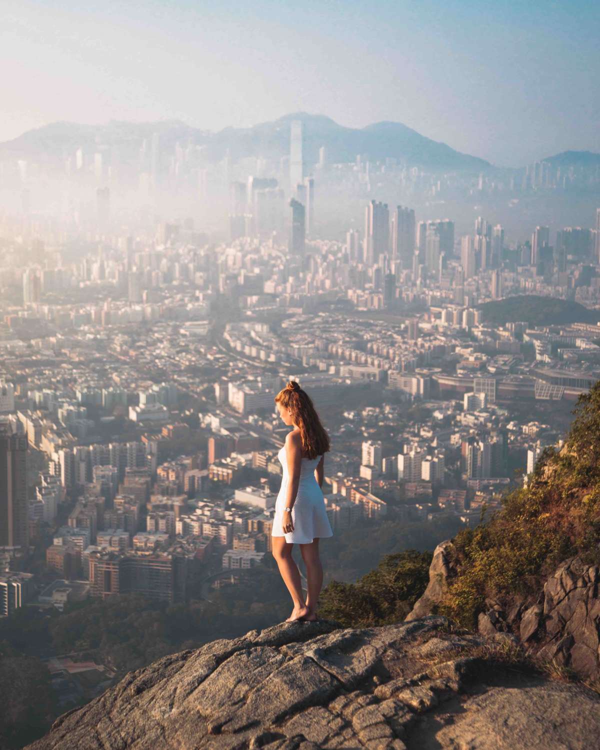 An afternoon spent atop Lion Rock