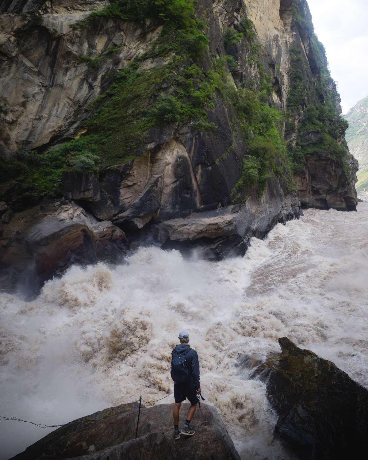 Wild River at the Tiger Leap Gorge