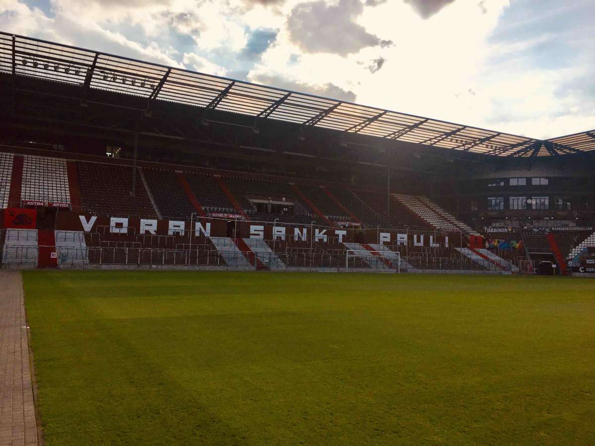 Stand of the FC Sankt Pauli Fans