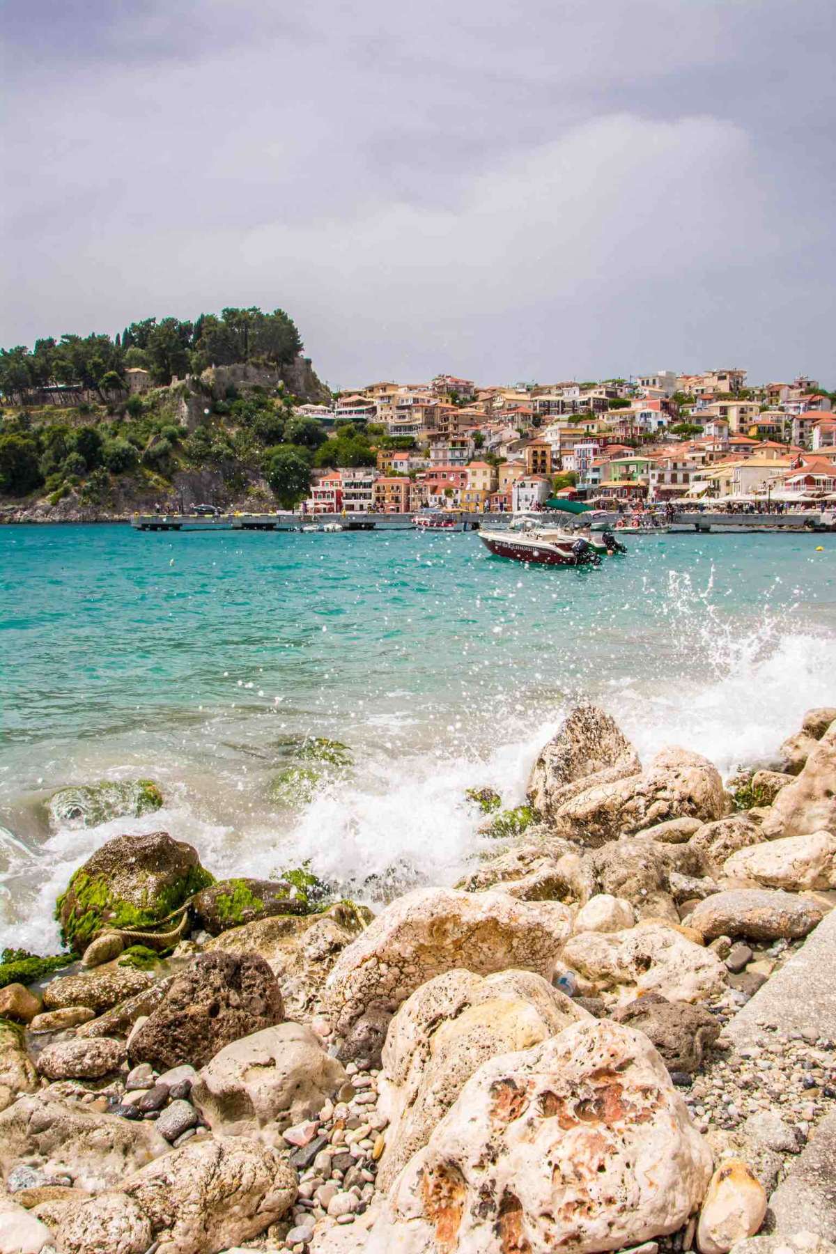 Splash! Welcome to colorful Parga