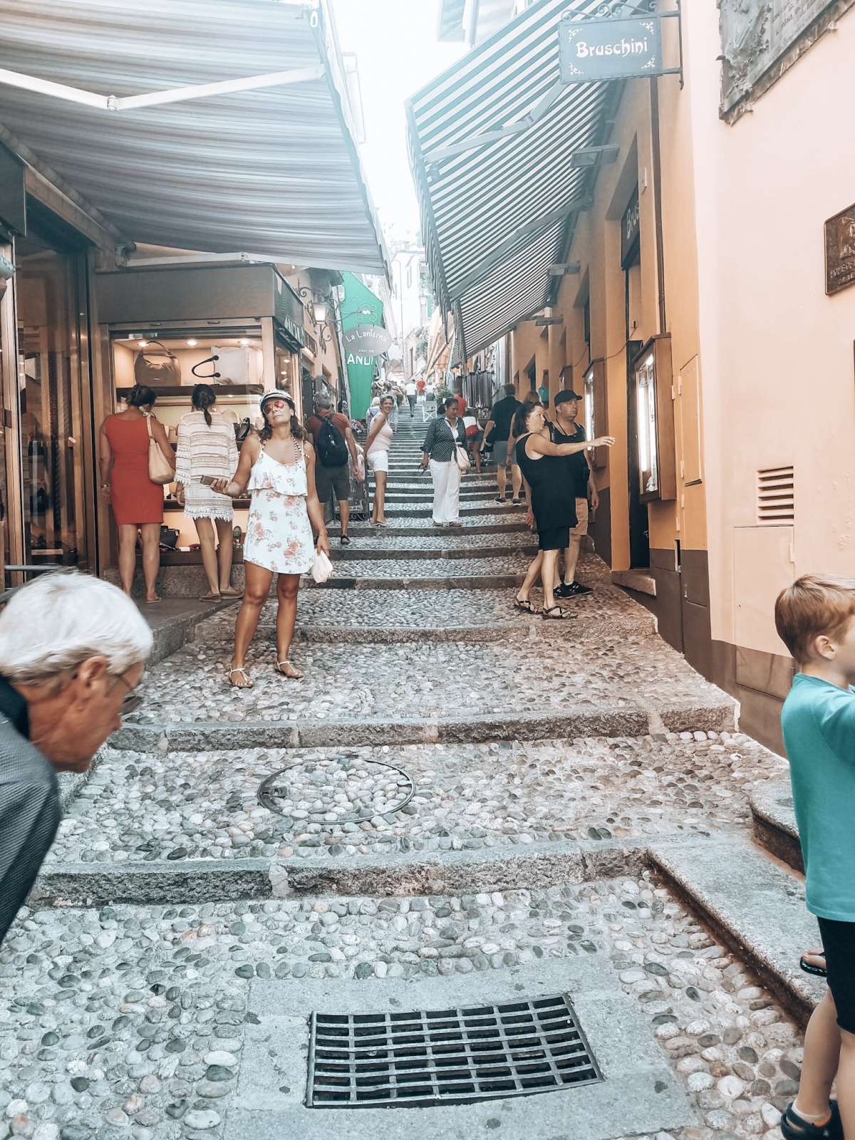 Cobble streets of Bellagio 